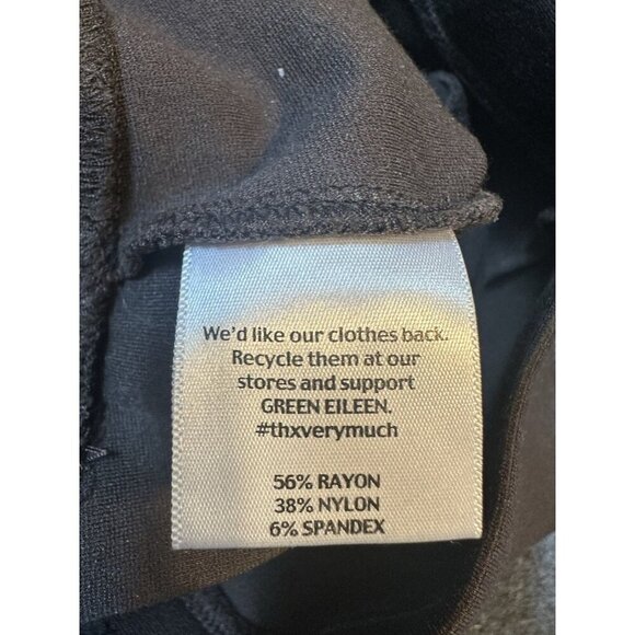 Eileen Fisher Women's Stretch Pull-On Pants, Size XSmall, Straight Leg, Brown - Picture 9 of 10